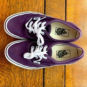 Purple Vans Size Women’s 7